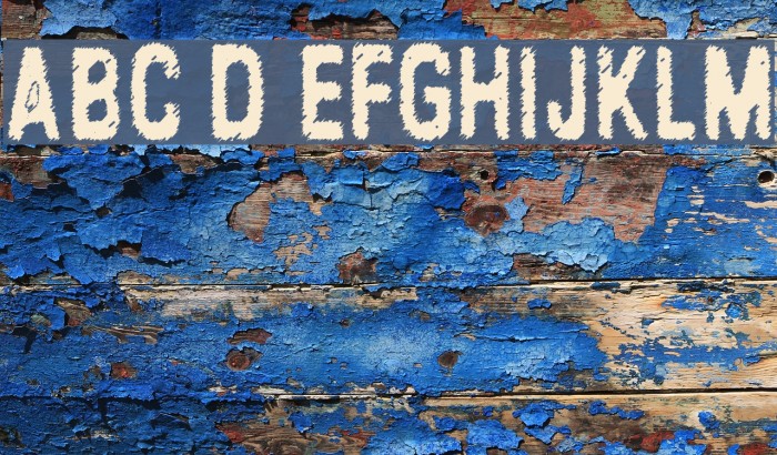 Lead Coat Font examples