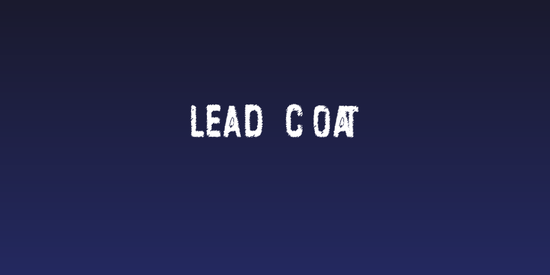 Lead Coat Social Header