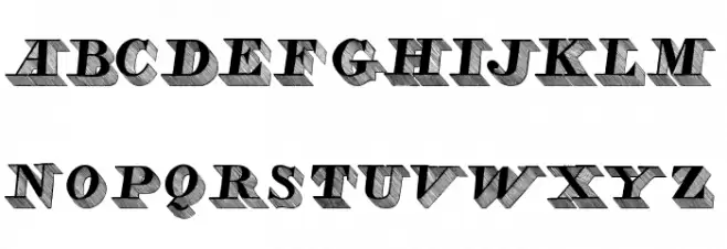 Lead Fonte MAIÚSCULAS