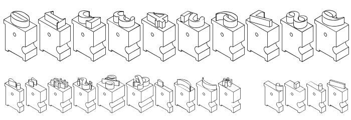 LeadTypeLeft Font OTHER CHARS