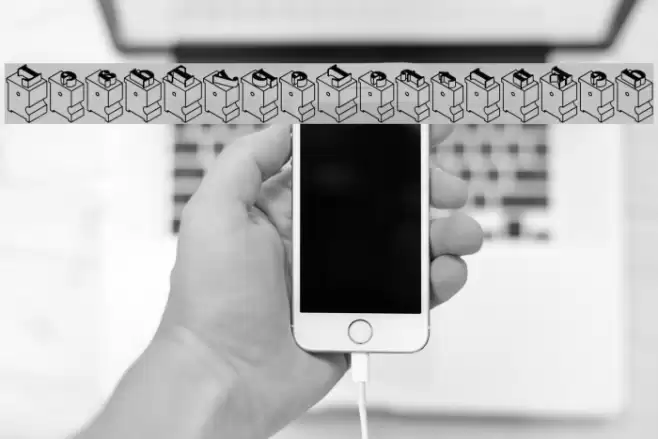 LeadTypeLeftInked Font examples