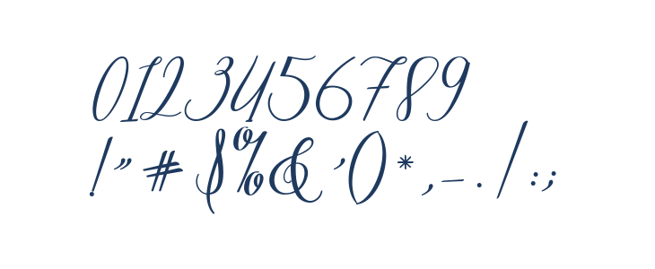 LeadentScript-Light Other Characters