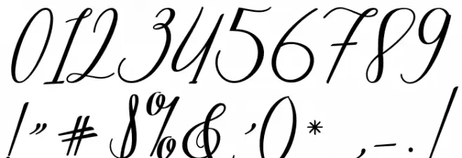 LeadentScript-Light Font OTHER CHARS