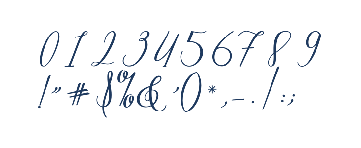 LeadentScript-Light Other Characters