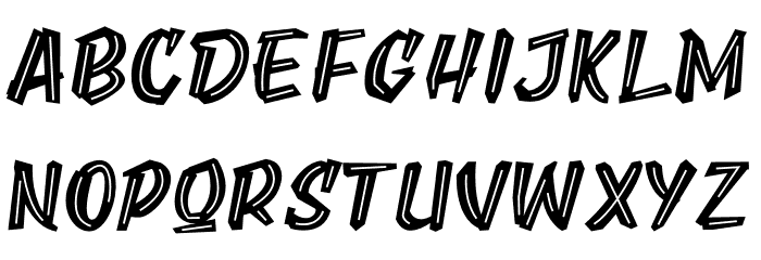 Leader Kids Font LOWERCASE