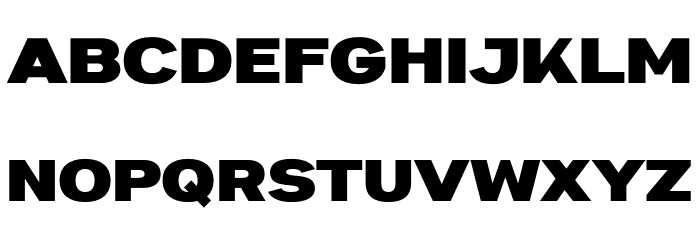 Leading Font Litere mari