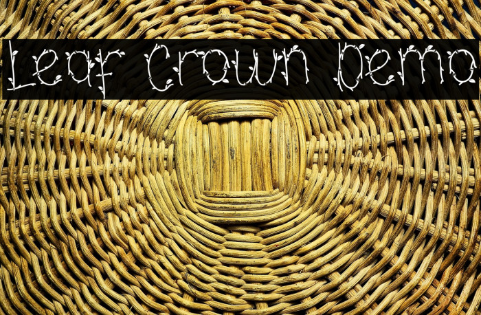 Leaf Crown Demo Example 1
