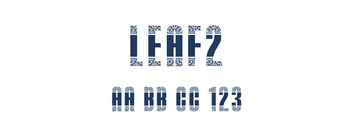 Leaf2 Font Preview