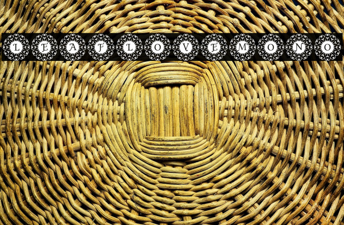 Leaf_Love_Mono Example 2