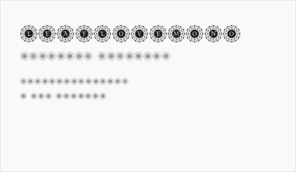 Leaf_Love_Mono Business Card