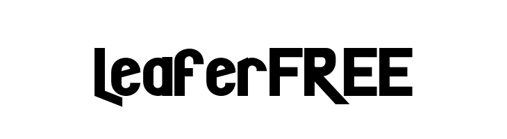 LeaferFREE  لخطوط تنزيل