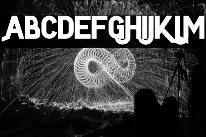 LeaferFREE Font examples