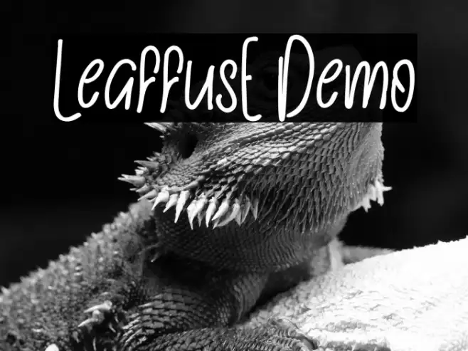LeaffusE Demo Example 1