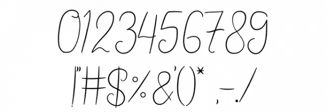 Leafing Font OTHER CHARS