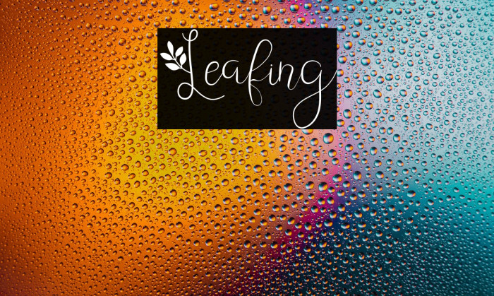 Leafing Example 1