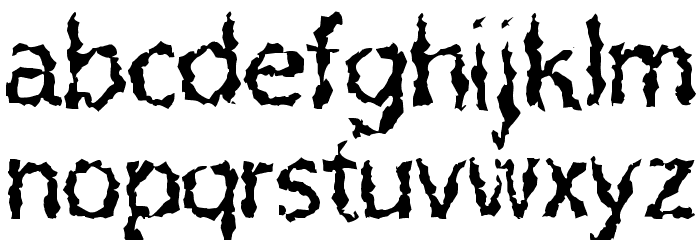 Leafmold Leafmold Font LOWERCASE