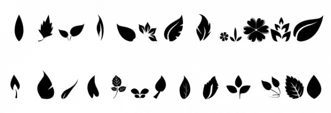 Leafs 字体 大写