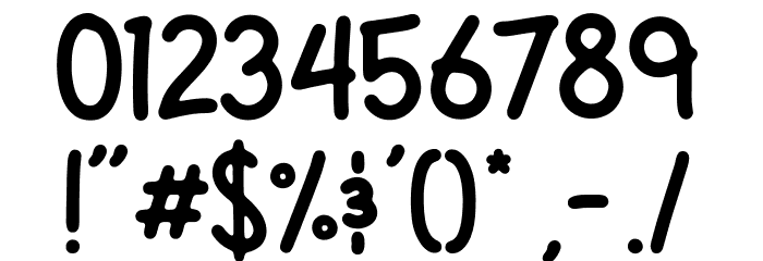 Leafy Plant Sans Free Regular フォント その他の文字
