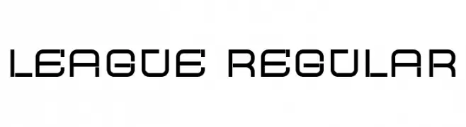 League Regular  Descarca Fonturi Gratis