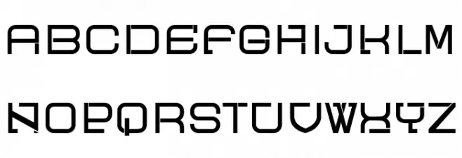 League Regular Font UPPERCASE