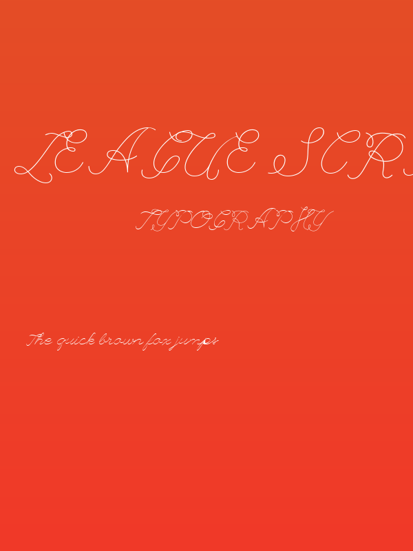 League Script Thin League Script Poster