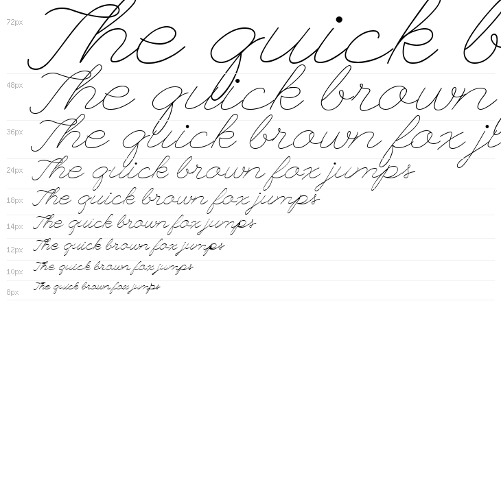 League Script Thin League Script Waterfall