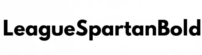 League Spartan Bold  Frei Schriftart Herunterladen