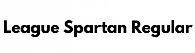 League Spartan Regular  les polices de caractères gratuit tlcharger