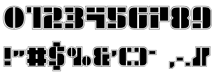 League Wars Academy Regular Font OTHER CHARS