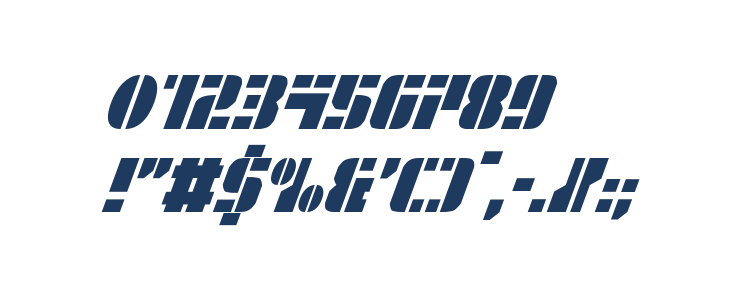 League Wars Condensed Italic Other Characters
