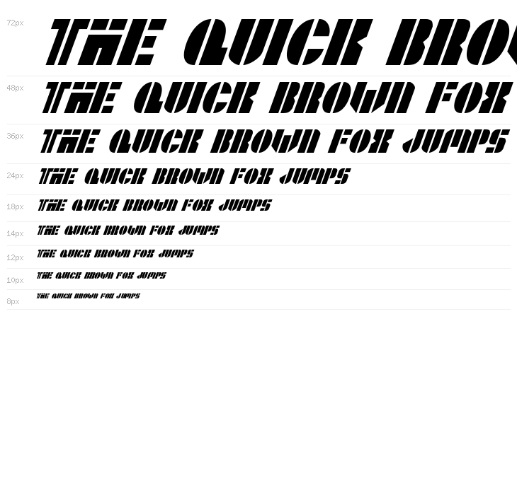 League Wars Condensed Italic Waterfall