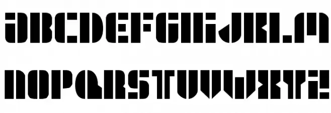 League Wars Condensed Schriftart Groß