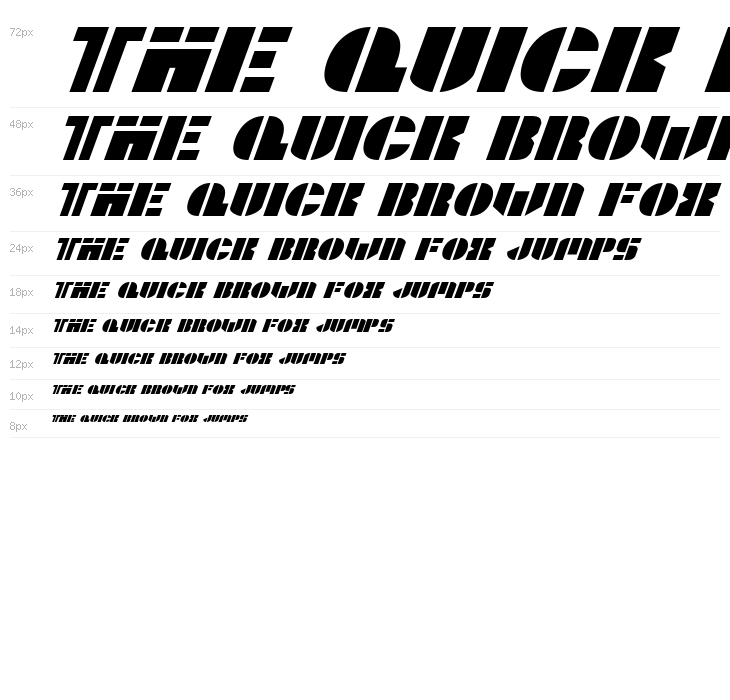 League Wars Expanded Italic Waterfall