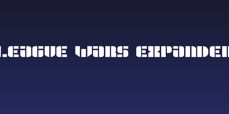 League Wars Expanded Social Header
