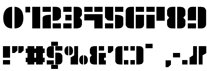 League Wars Regular Font OTHER CHARS