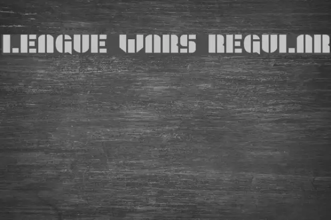 League Wars Regular Example 1