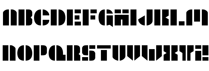 League Wars Regular Font LOWERCASE