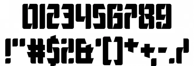 League of Extraordinary Justice Font OTHER CHARS