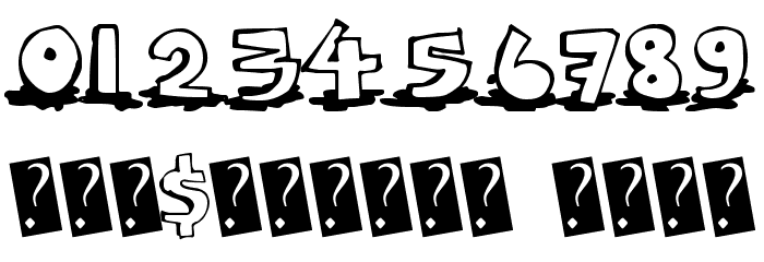 LeakingType Font OTHER CHARS