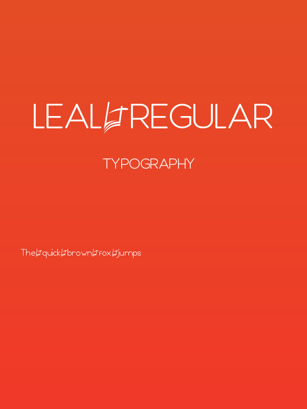 Leal regular Poster