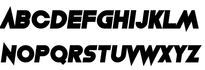 Lean Foreword Font LOWERCASE