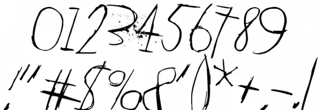 Lean on me 2 Font OTHER CHARS