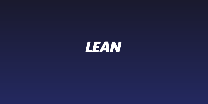 Lean Social Header
