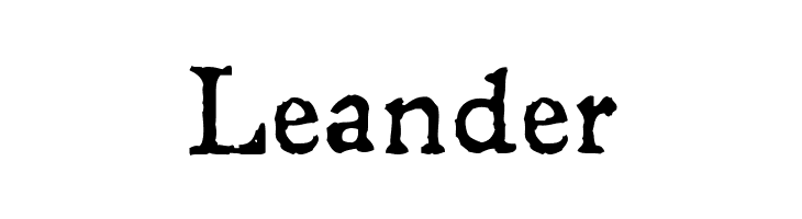 Leander  Free Fonts Download