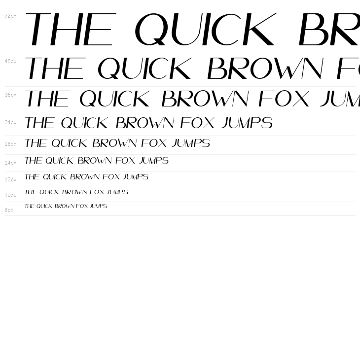 LeanderDemo-Italic Waterfall