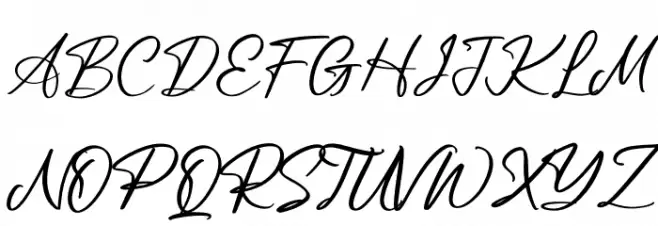 Leandro Daniel 字体 大写