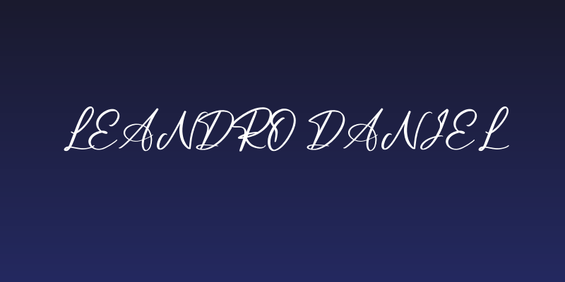 Leandro Daniel Social Header