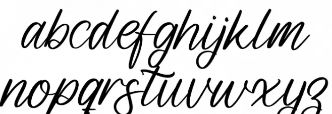 Leandro Daniel 字体 小写