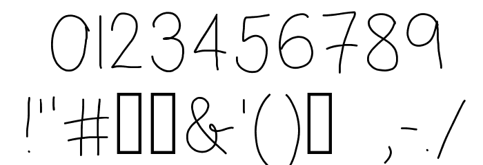 Leaning on Everlasting Arms Font OTHER CHARS