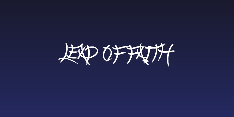Leap of Faith Social Header